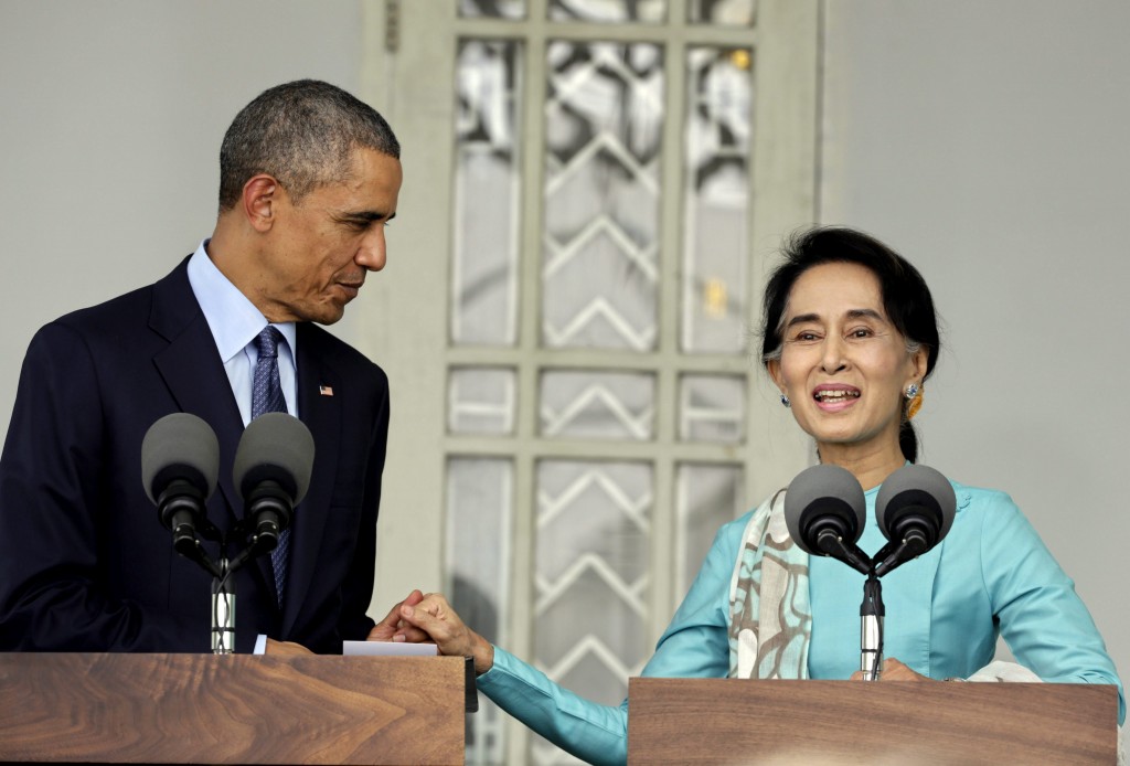 Obama y San Suu Kyi reclaman cambios en la Constitución de Birmania