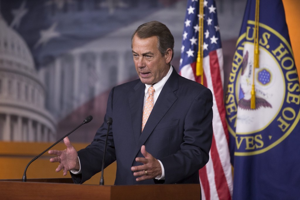 Líder republicano John Boehner renuncia al Congreso