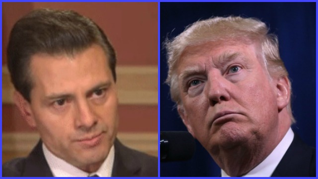Trump y Peña Nieto hablan por teléfono