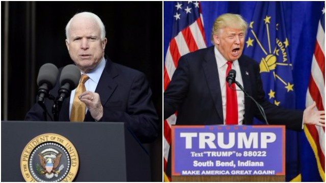 McCain condena los ataques de Trump a padres de soldado musulmán