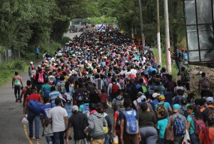 Hondureña de caravana migrante da a luz en EE.UU. tras cruzar frontera