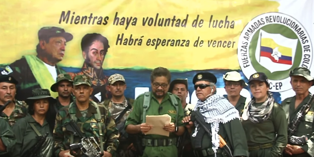 Disidencia de las FARC, en Colombia, anuncia que se levanta en armas
