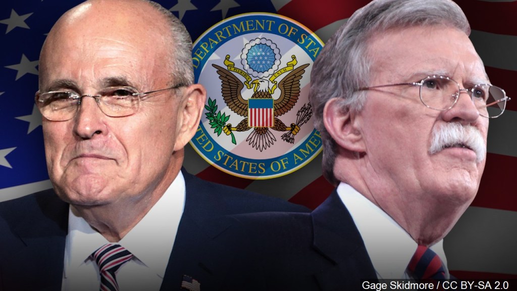 “Impeachment”: Bolton advirtió sobre influencia de Giuliani en Ucrania