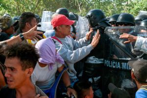 800 migrantes de caravana detenidos por Guardia Nacional de México