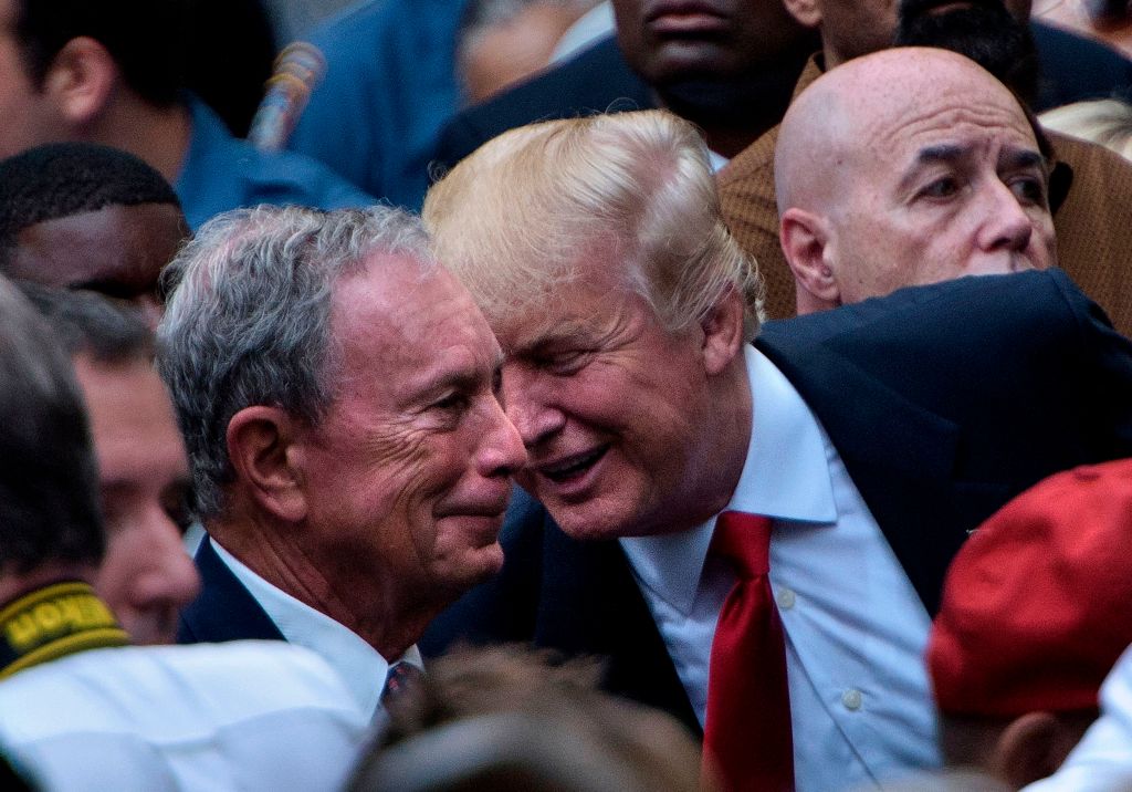 Pleito entre Trump y Bloomberg desata lluvia de memes